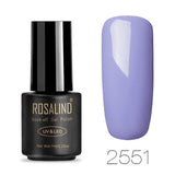 ROSALIND Nail Gel Polish set For Gel Varnish Hybrid Extension 7ML Fresh Colors Manicure Primer Nail Art Nails UV gel nail polish