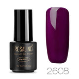 ROSALIND Nail Gel Polish set For Gel Varnish Hybrid Extension 7ML Fresh Colors Manicure Primer Nail Art Nails UV gel nail polish