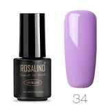 ROSALIND Nail Gel Polish set For Gel Varnish Hybrid Extension 7ML Fresh Colors Manicure Primer Nail Art Nails UV gel nail polish