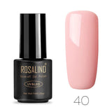 ROSALIND Nail Polish 7ML 58 Color Series Gel Nail Polish Nail Art UV LED Soak-off Gel Lacquer Vernis Semi Permanent Gel Varnish