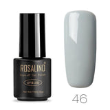 ROSALIND Nail Polish 7ML 58 Color Series Gel Nail Polish Nail Art UV LED Soak-off Gel Lacquer Vernis Semi Permanent Gel Varnish