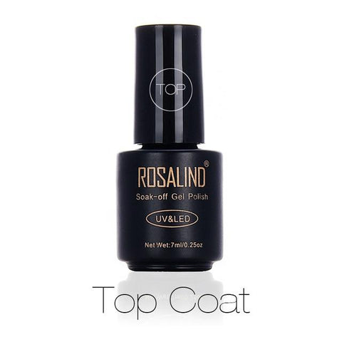 ROSALIND Nail Polish 7ml 58 Color Gel Nail Polish Set Manicure For Nail Art Primer Semi Permanent UV Nails Manicure Gel Varnish