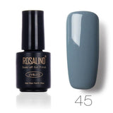 ROSALIND Nail Polish 7ml 58 Color Gel Nail Polish Set Manicure For Nail Art Primer Semi Permanent UV Nails Manicure Gel Varnish