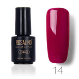ROSALIND Nail Polish 7ml 58 Color Gel Nail Polish Set Manicure For Nail Art Primer Semi Permanent UV Nails Manicure Gel Varnish