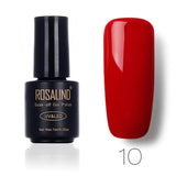 ROSALIND Nail Polish 7ml 58 Color Gel Nail Polish Set Manicure For Nail Art Primer Semi Permanent UV Nails Manicure Gel Varnish