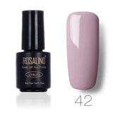 ROSALIND Nail Polish 7ml 58 Color Gel Nail Polish Set Manicure For Nail Art Primer Semi Permanent UV Nails Manicure Gel Varnish