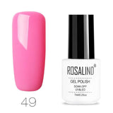ROSALIND Nail Polish Gel polish uv Color Vernis Semi Permanent Gel Varnish Manicure Primer Top Coat Glitter Hybrid Nail Art