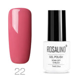 ROSALIND Nail Polish Gel polish uv Color Vernis Semi Permanent Gel Varnish Manicure Primer Top Coat Glitter Hybrid Nail Art