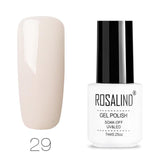 ROSALIND Nail Polish Gel polish uv Color Vernis Semi Permanent Gel Varnish Manicure Primer Top Coat Glitter Hybrid Nail Art