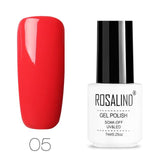 ROSALIND Nail Polish Gel polish uv Color Vernis Semi Permanent Gel Varnish Manicure Primer Top Coat Glitter Hybrid Nail Art
