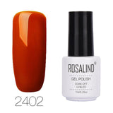 ROSALIND Nail Polish Set All For Manicure Prime Gel 7ML Colors Semi Permanant UV Design Hybrid Nails Art Gel Varnishes Polish