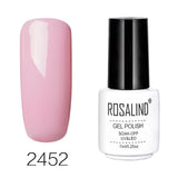 ROSALIND Nail Polish Set All For Manicure Prime Gel 7ML Colors Semi Permanant UV Design Hybrid Nails Art Gel Varnishes Polish