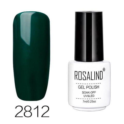 ROSALIND Nail Polish Set All For Manicure Prime Gel 7ML Colors Semi Permanant UV Design Hybrid Nails Art Gel Varnishes Polish