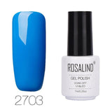 ROSALIND Nail Polish Set All For Manicure Prime Gel 7ML Colors Semi Permanant UV Design Hybrid Nails Art Gel Varnishes Polish