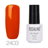 ROSALIND Nail Polish Set All For Manicure Prime Gel 7ML Colors Semi Permanant UV Design Hybrid Nails Art Gel Varnishes Polish