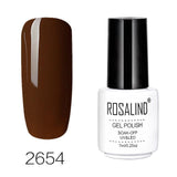 ROSALIND Nail Polish Set All For Manicure Prime Gel 7ML Colors Semi Permanant UV Design Hybrid Nails Art Gel Varnishes Polish