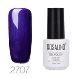 ROSALIND Nail Polish Set All For Manicure Prime Gel 7ML Colors Semi Permanant UV Design Hybrid Nails Art Gel Varnishes Polish