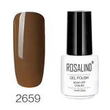 ROSALIND Nail Polish Set All For Manicure Prime Gel 7ML Colors Semi Permanant UV Design Hybrid Nails Art Gel Varnishes Polish