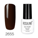 ROSALIND Nail Polish Set All For Manicure Prime Gel 7ML Colors Semi Permanant UV Design Hybrid Nails Art Gel Varnishes Polish