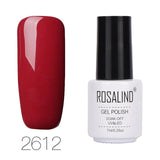 ROSALIND Nail Polish Set All For Manicure Prime Gel 7ML Colors Semi Permanant UV Design Hybrid Nails Art Gel Varnishes Polish