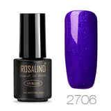 ROSALIND Nail Polish Set hybrid varnishes Nails Primer Gel Colors Vernis Semi Permanant UV All For Manicure Nail Art Gel Polish