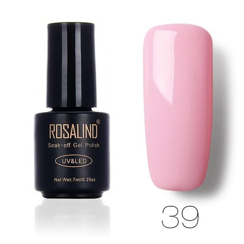ROSALIND Nail Polish Set hybrid varnishes Nails Primer Gel Colors Vernis Semi Permanant UV All For Manicure Nail Art Gel Polish