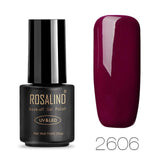 ROSALIND Nail gel polish for Manicure nail Art 7ML Rainbow Color hybrid UV gel varnishes for nail design