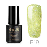 ROSALIND Nail gel polish for Manicure nail Art 7ML Rainbow Color hybrid UV gel varnishes for nail design