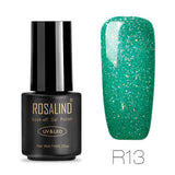 ROSALIND Nail gel polish for Manicure nail Art 7ML Rainbow Color hybrid UV gel varnishes for nail design