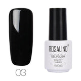 ROSALIND Pure Color 7ML Gel Nail Polish Nail Gel polish Gellak Varnishes set for manicure Prime Design Manicure Nail Art Top