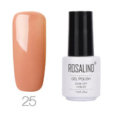 ROSALIND Pure Color 7ML Gel Nail Polish Nail Gel polish Gellak Varnishes set for manicure Prime Design Manicure Nail Art Top