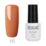 ROSALIND Pure Color 7ML Gel Nail Polish Nail Gel polish Gellak Varnishes set for manicure Prime Design Manicure Nail Art Top