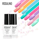 ROSALIND Pure Color 7ML Gel Nail Polish Nail Gel polish Gellak Varnishes set for manicure Prime Design Manicure Nail Art Top