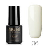 ROSALIND Pure Color Gel Nail Polish Set For Manicure Gel Varnishes Hybrid Nails Art Semi Permanent Soak Off Polishing W Top
