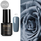 ROSALIND UV gel polish Semi Permanent Hybrid Gellak Set For Nail Manicure Soak off Top Coat White Gel varnishes