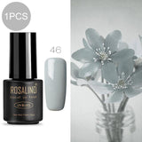 ROSALIND UV gel polish Semi Permanent Hybrid Gellak Set For Nail Manicure Soak off Top Coat White Gel varnishes