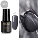 ROSALIND UV gel polish Semi Permanent Hybrid Gellak Set For Nail Manicure Soak off Top Coat White Gel varnishes