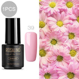 ROSALIND UV gel polish Semi Permanent Hybrid Gellak Set For Nail Manicure Soak off Top Coat White Gel varnishes