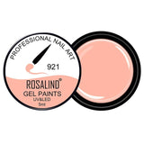 ROSALIND gel varnish 30 Colorful painting gel nail polish for DIY nail art manicure Needed Base Top Coat nail gel uv lacquer