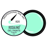 ROSALIND gel varnish 30 Colorful painting gel nail polish for DIY nail art manicure Needed Base Top Coat nail gel uv lacquer