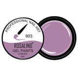 ROSALIND gel varnish 30 Colorful painting gel nail polish for DIY nail art manicure Needed Base Top Coat nail gel uv lacquer