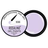 ROSALIND gel varnish 30 Colorful painting gel nail polish for DIY nail art manicure Needed Base Top Coat nail gel uv lacquer