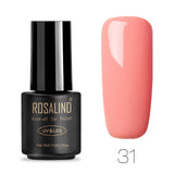 ROSALIND nail gel polish 7ML 58 Colors UV Hybrid Gel Polish set For Nail Extension Manicure Nail Art Nails Gel Varnish