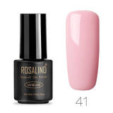 ROSALIND nail gel polish 7ML 58 Colors UV Hybrid Gel Polish set For Nail Extension Manicure Nail Art Nails Gel Varnish