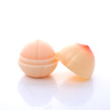 Romantic Bear New Cute Makeup Peach Shape Moisturizer Nutritious Lip Balm Long Lasting Lips Care Brand Lipstick Balm