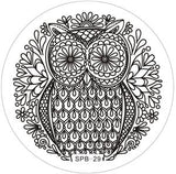 Rose Christmas Vintage Pattern Stamping Nail Art Image Plate 5.6cm Stainless Steel Template Polish Manicure Stencil Tool