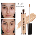 SACE LADY Full Cover Pro Makeup Concealer Cream Face Corrector Liquid Make Up Base For Eye Dark Circles Facial Natural Cosmetic