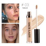 SACE LADY Full Cover Pro Makeup Concealer Cream Face Corrector Liquid Make Up Base For Eye Dark Circles Facial Natural Cosmetic