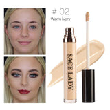 SACE LADY Full Cover Pro Makeup Concealer Cream Face Corrector Liquid Make Up Base For Eye Dark Circles Facial Natural Cosmetic
