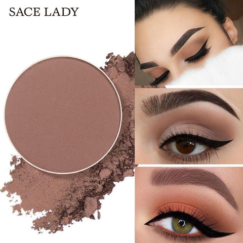 SACE LADY Matte Shadow Palette Makeup Waterproof Eyeshadow Professional Eye Shadow Pigment Natural Make Up Long-lasting Cosmetic